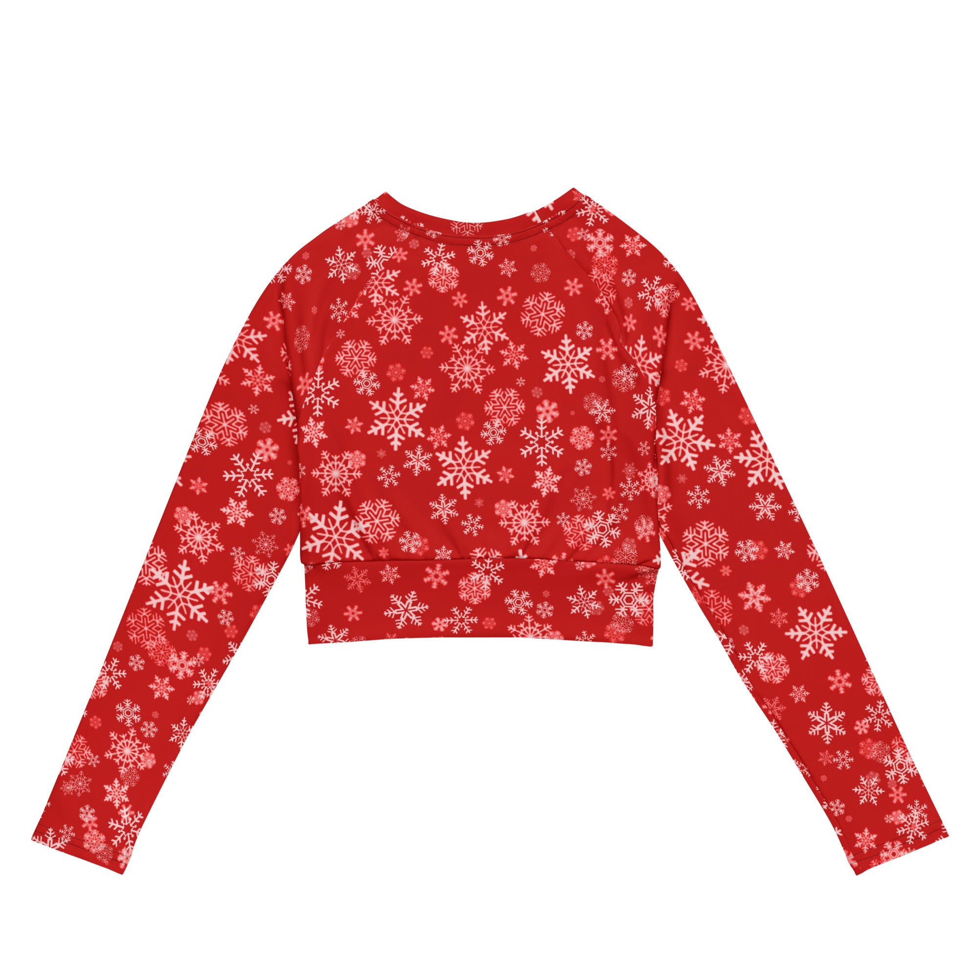 2024 Christmas Wear Cropped Top. Holiday Colors Partywear, Streetwear or Activewear. WickedYo.
